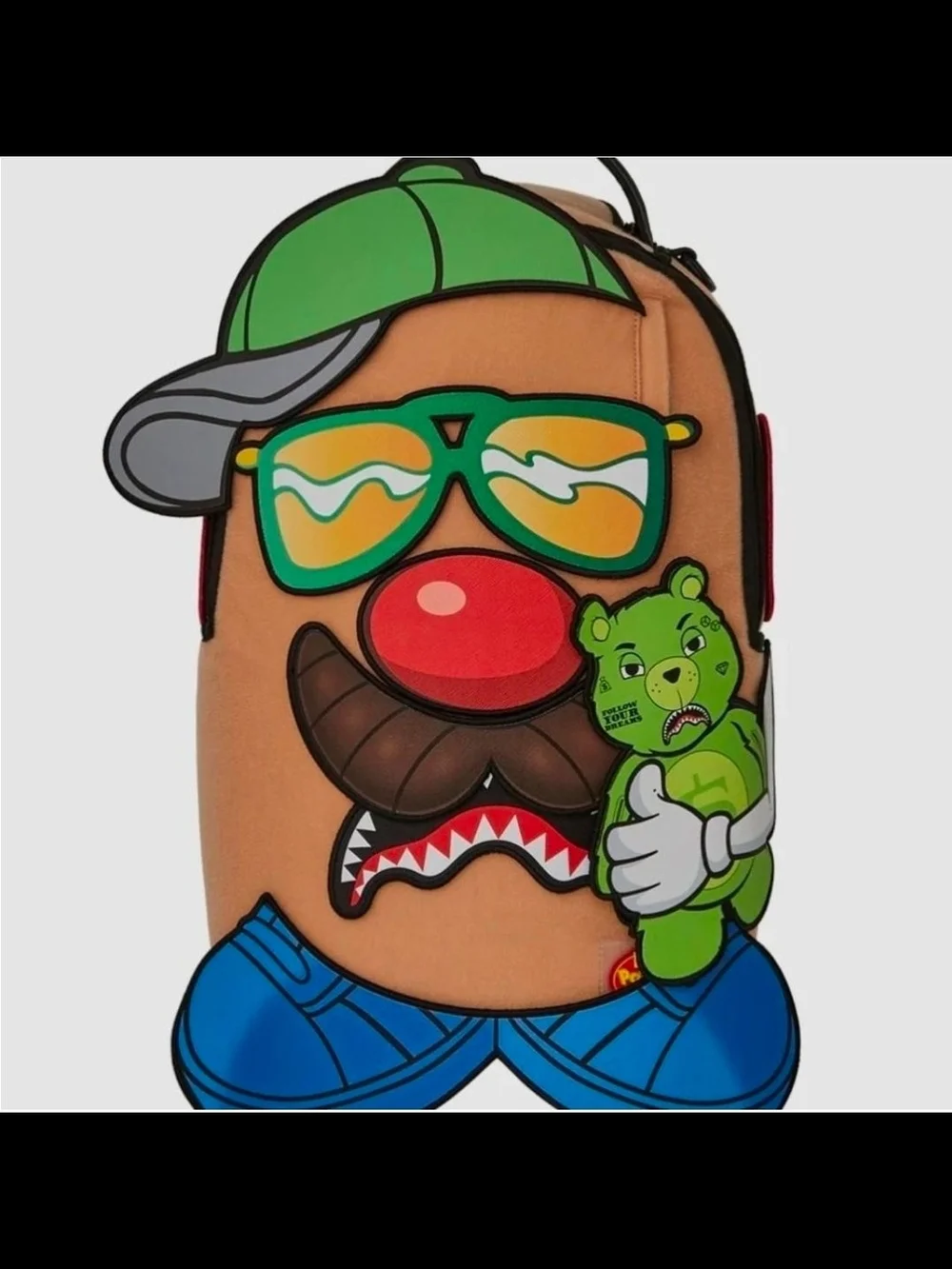 Sprayground Orange Mr. Potato Head Plush Accent